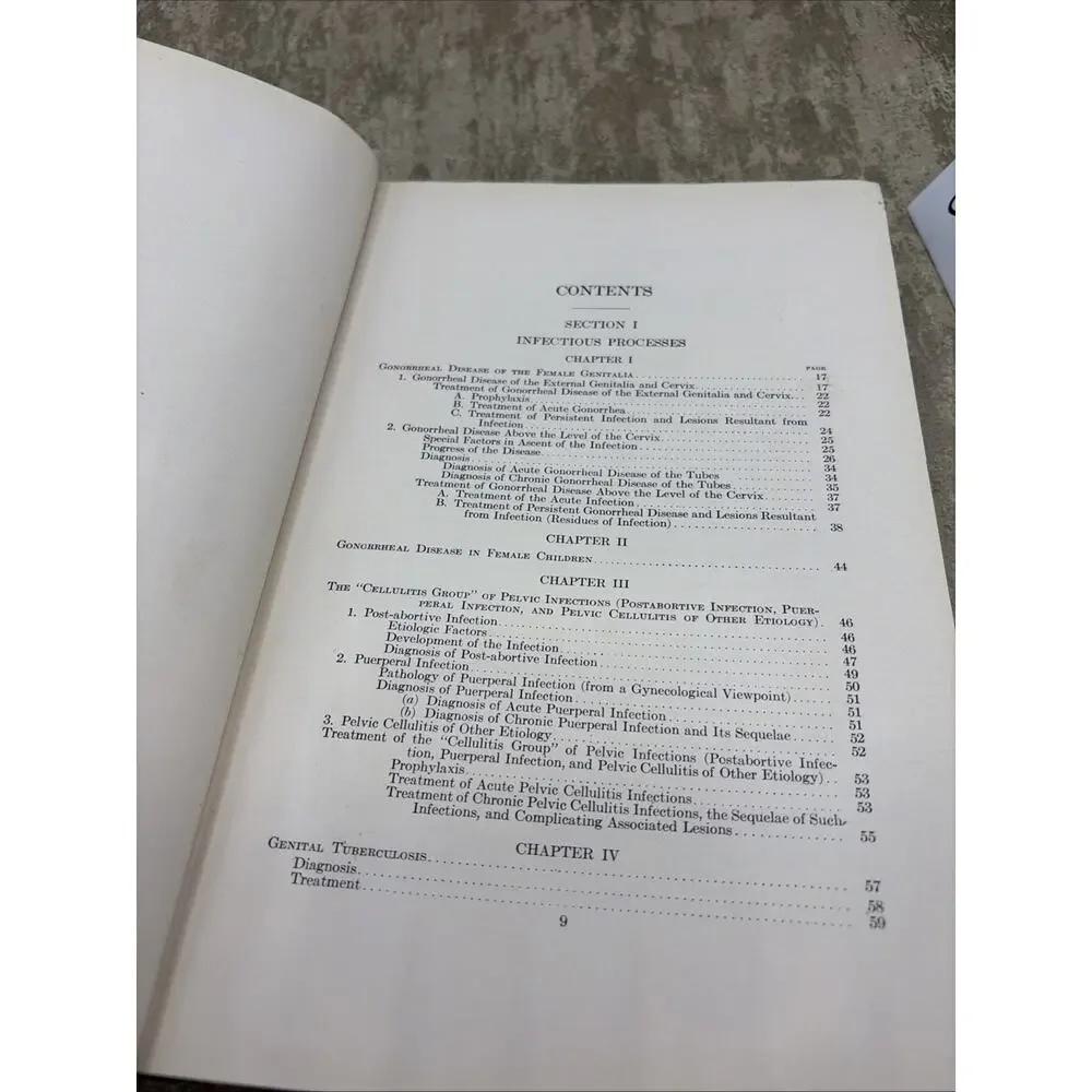 TEXTBOOK OF GYNECOLOGY 2nd Edition of 1931 By Arthur Hale Curtis